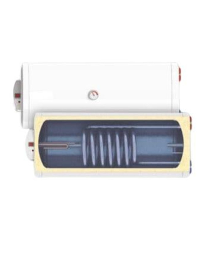 Ηλεκτρομπόιλερ με Εναλλάκτη (Boiler) 120lt 3-4Kw Bartec Supreme Οριζόντιο-Τοίχου