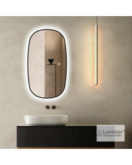 Καθρέφτης Μπάνιου Φωτιζόμενος Led Luminor Zen (40x70)