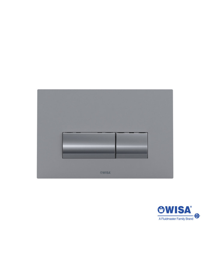 Easy-Touch Wisa Vivente F390-100 Inox 100% Control Panel for Built-in Cisterns