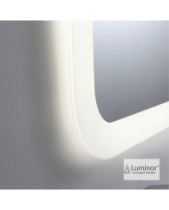 Καθρέφτης Μπάνιου Φωτιζόμενος Led Αντιθαμβωτικός με Ακρυλικό Πλαίσιο Luminor Keen (60x80)