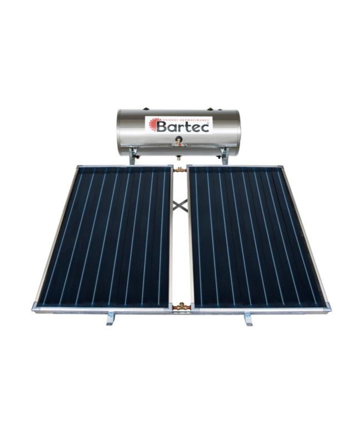 Solar Water Heater Bartec Ιnox 430BA - Premium Glass 120lt / 2m² Dual Energy