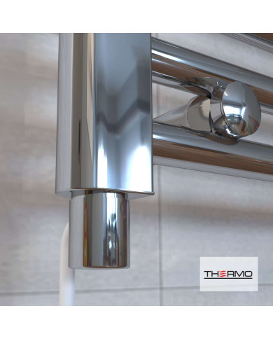 Ηλεκτρική αντίσταση 400W Chrome για θερμαντικό σώμα λουτρού (HS400W-100)