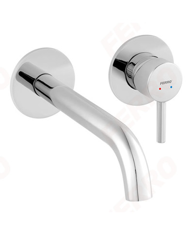 Μπαταρία Νιπτήρα Eντοιχιζόμενη Ferro Ciriculus Chrome (BCK3PA)