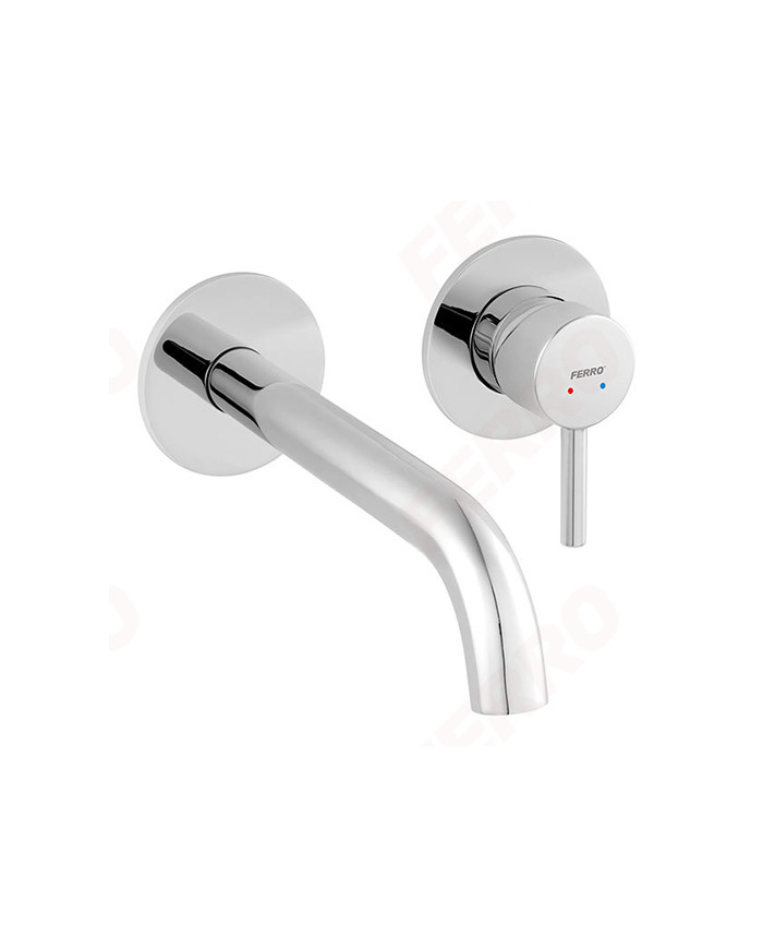 Μπαταρία Νιπτήρα Eντοιχιζόμενη Ferro Ciriculus Chrome (BCK3PA)