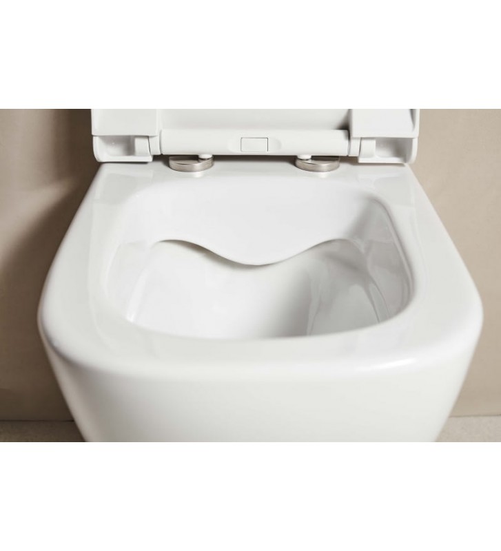 Suspended Basin TEMA New Fresh Rim-Off with bidet battery hot / cold water (FRE 5610 SB)