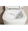 Suspended Basin TEMA New Fresh Rim-Off with bidet battery hot / cold water (FRE 5610 SB)