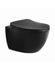 Λεκάνη Κρεμαστή Creavit Free Μαύρο Ματ (FE320 AM)