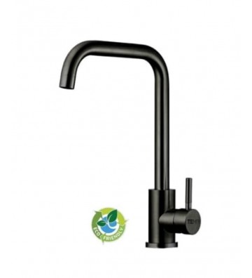 Countertop Sink Faucet Theme Green Black Matt Square 67004N