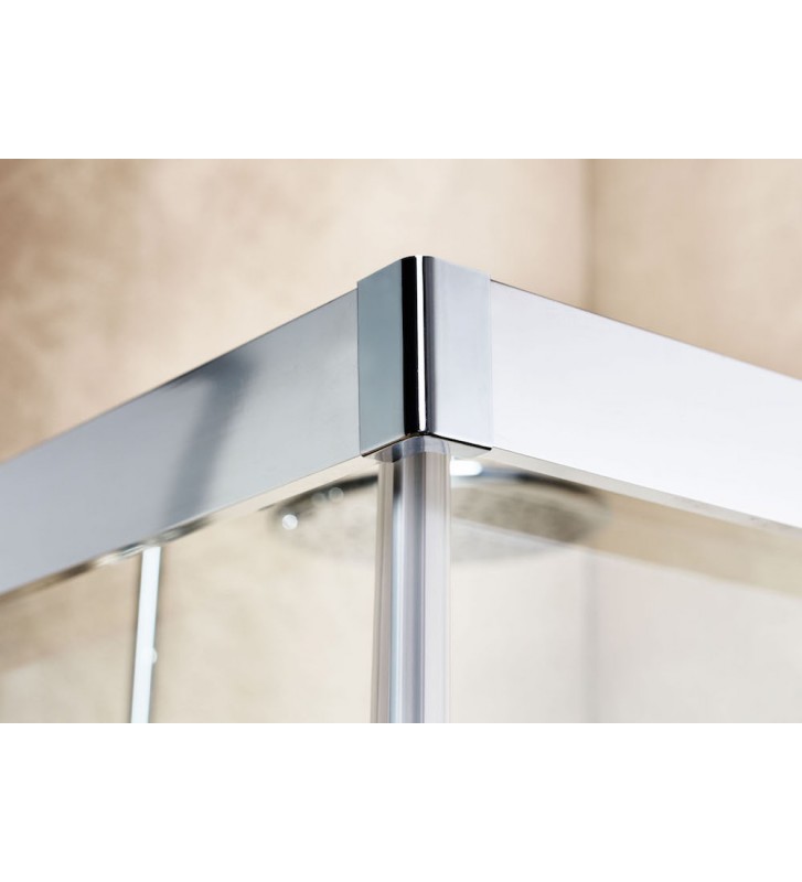 Καμπίνα Ντους New Tema  Τετράγωνη Σεριγραφία