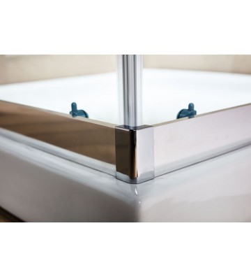 Καμπίνα Ντους New Tema  Τετράγωνη Σεριγραφία