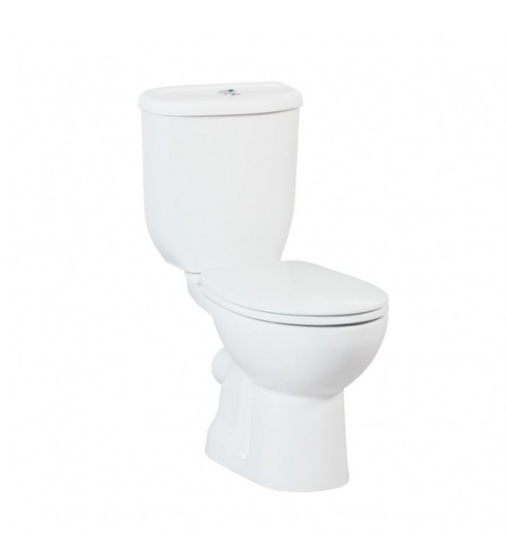 Σετ Λεκάνη Creavit Athena Χ.Π Soft closing Κάλυμμα Thermoplast & Καζανάκι με διπλό μηχανισμό Πισωστόμια