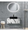 Bathroom Furniture Bench Compact 100cm Base & Led Mirror