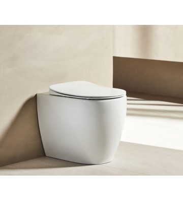 Λεκάνη Υ.Π. Back to Wall Creavit Free (FE 350) Πισωστόμια  & Κάλυμμα