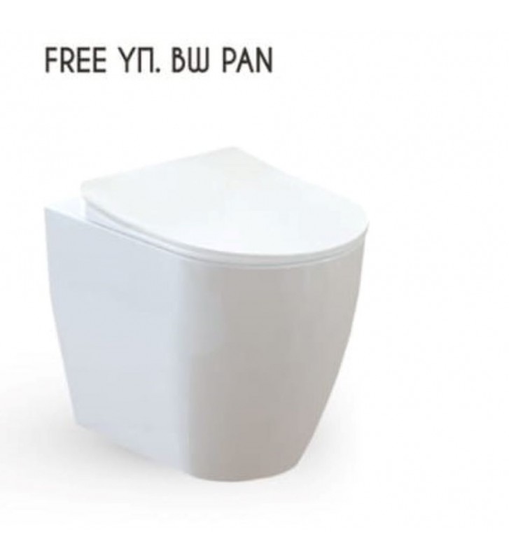 High Pressure Basin Back to Wall Creavit Free (FE 350) Fittings & Cover