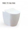 High Pressure Basin Back to Wall Creavit Free (FE 350) Fittings & Cover
