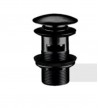 Washbasin Valve Creavit Tema Black 95605N With Overflow