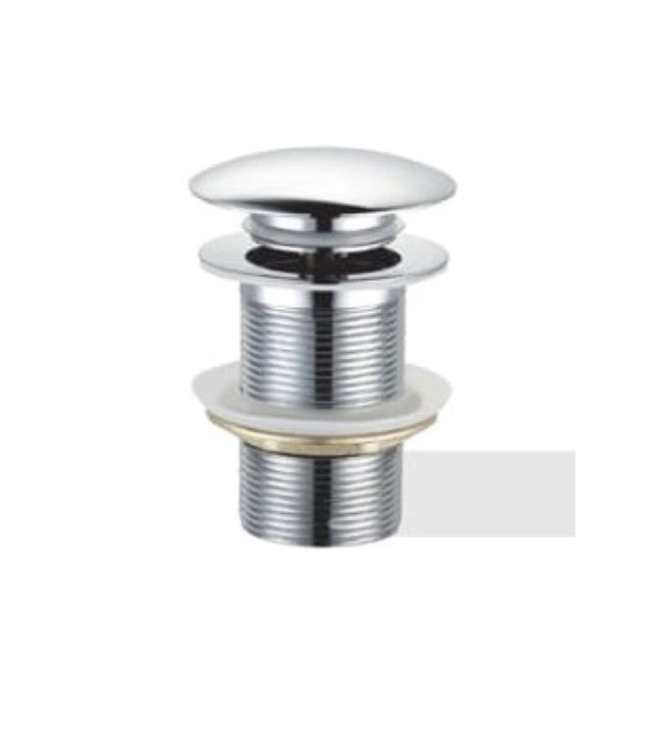 Βαλβίδα Νιπτήρα Τema Χρωμέ  Με Υπερχείλιση  (95605)