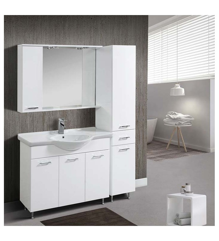 Έπιπλο Μπάνιου Economy MDF Λάκα