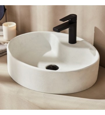 Washbasin Seated Tema Fontana White 52x42x13 cm