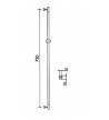 Shower Rod Tema DUSH (51090)