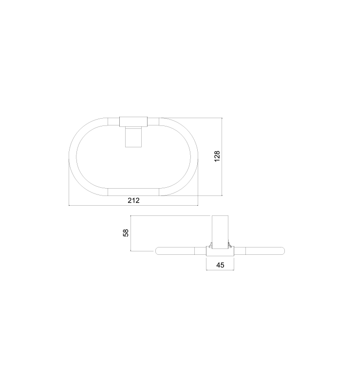 Single Chrome Bath Tema Premium (71008)