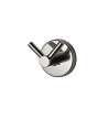 Bathroom Hook Double Inox Silver Tema Tenox 100% INOX 71323