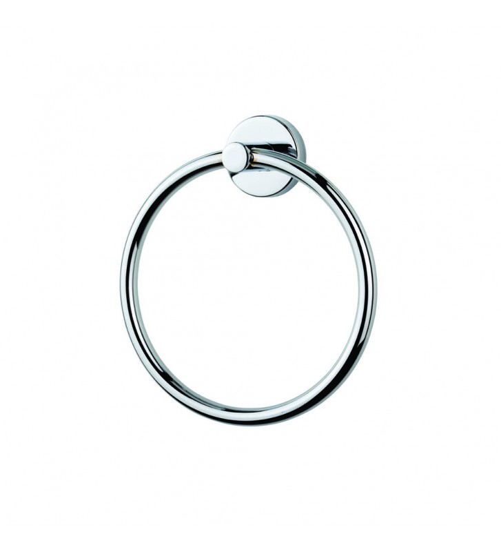 Single Bathroom Ring Silver Tema Mare 71208