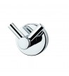 Bathroom Hook Double Silver Tema Mare 71223