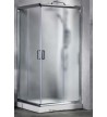 Shower Cabin New Tema Square Frosted 80x80x180 cm
