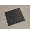 Shower grill with pipette premium Dolu Inox Black 10Χ10 Φ100