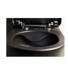 Λεκάνη Κρεμαστή Creavit Free Black Matt Rim-Off (FE322)