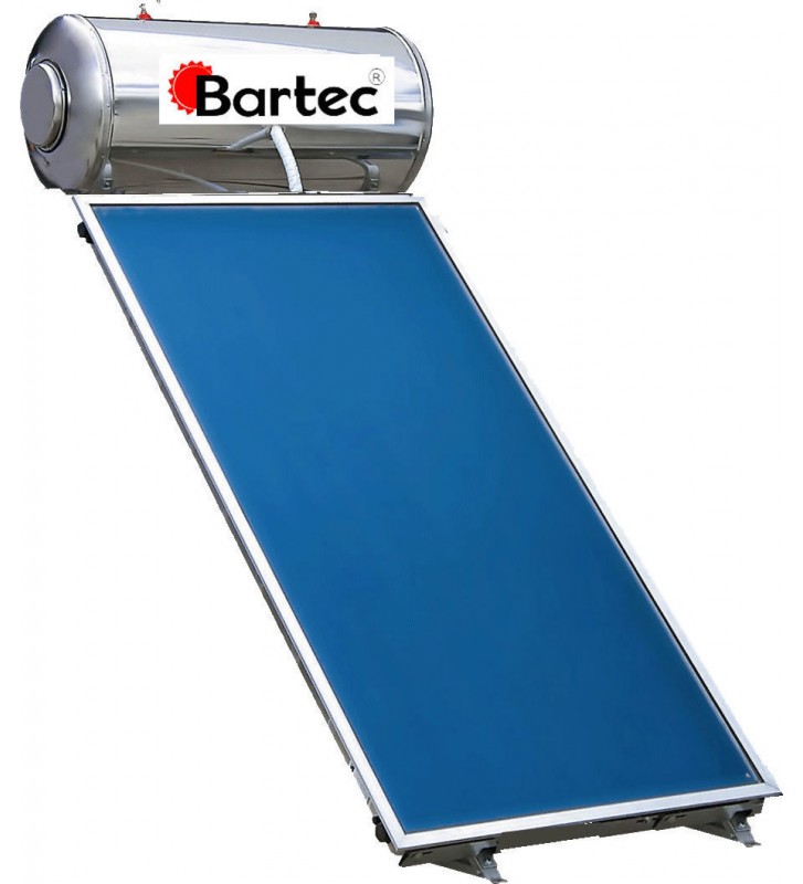 Solar Water Heater Bartec Ιnox 430BA - Premium Glass 120lt / 2m² Triple Energy