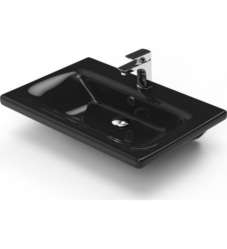 Bathroom Furniture Drop Instinct 65 BL-1 Hanging Furniture Stand, Washbasin, Mirror