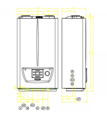 Condensing Gas Boiler Immergas Victrix Omnia 25KW
