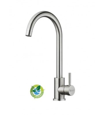 Countertop Sink Faucet Topic Green Matt Inox Curved SS304 (67026-2)