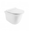 Pyramis Rimless Semeli P-Trap Suspended Basin with Soft closing cover