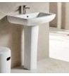 Washbasin Tema PL 060 / PL 250 (60 x 48,5cm) Pendant With Column