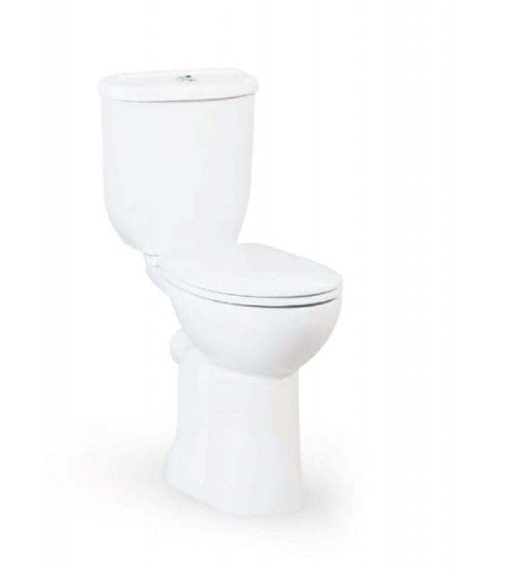 Λεκάνη Σετ Creavit AMEA Χ.Π. Ρ-Trap (Πισωστόμια) με Κάλυμμα Duroplast  & Καζανάκι