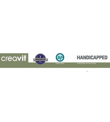 Creavit Retractable Support Bar with Antibacterial Coating TB302