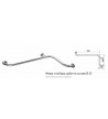 Shower Bar Tema Inox Horizontal Corner Ø32 (82006)