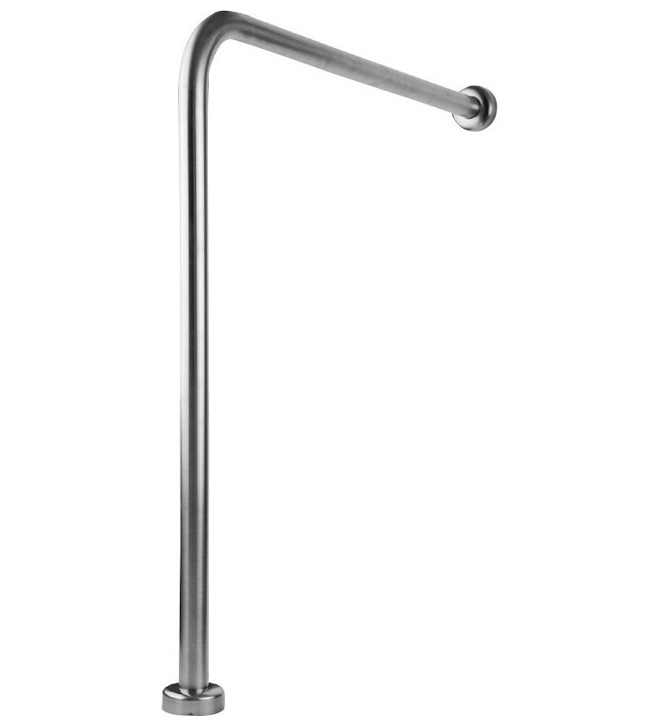 Μπάρα Στήριξης Tema Inox Γωνιακή (τοίχου-δαπέδου)  (82004)