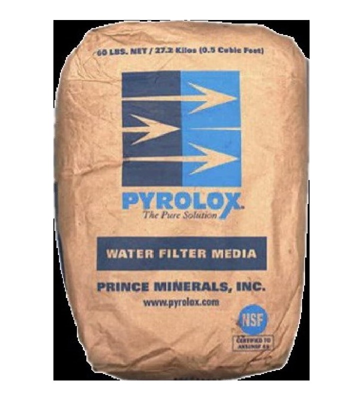 Pyrolox Μέσο Φίλτρανσης Σιδήρου & Μαγγανίου σε μορφή Κόκκων Σακί 13,6lt