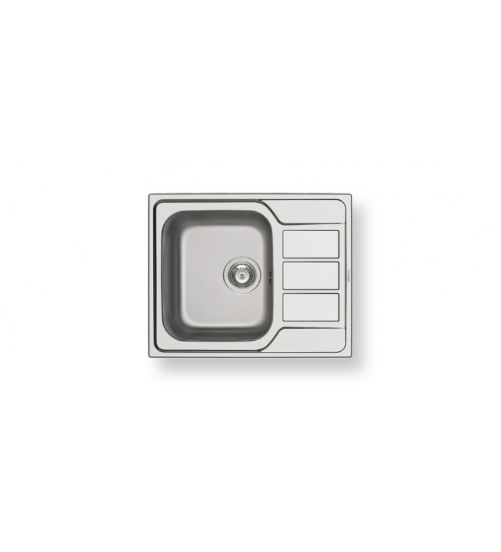 Pyramis Stainless Steel Sink Athena Satin Reversible Insert (62X50) 1B 1D