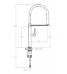 Ramon Soler Magnet Cooper Sink Faucet With Detachable Magnetic Socket 388801MACU