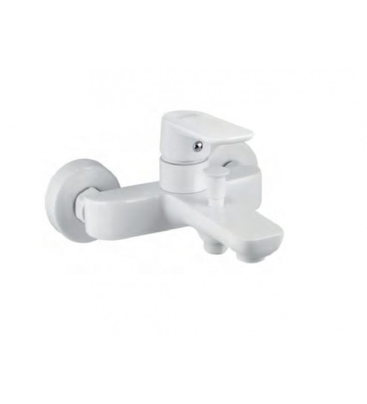 Bathroom Faucet White Venezia Kapadokya Without Spiral & Telephone (5010901-07)
