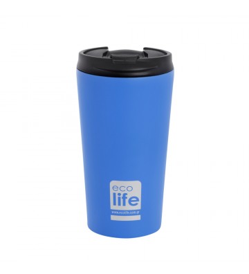 Thermos for Ecolife Sky blue matte drinks 370ml