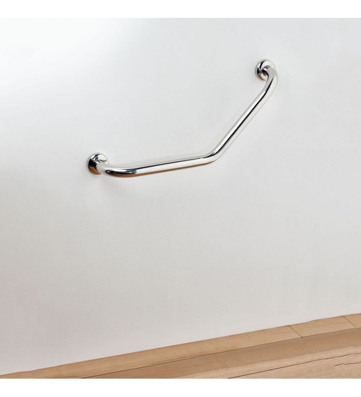 Μπάρα Στήριξης Tema Inox Γωνιακή 60cm Ø32  (82003)