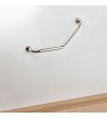 Μπάρα Στήριξης Tema Inox Γωνιακή 60cm Ø32  (82003)