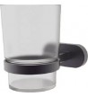 Glass Wall Cup Black Creavit Planet (PL 18803 N)