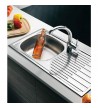 Pyramis Stainless Steel Sink ET 33 FORK Satin Reversible Insert (86x43,50)